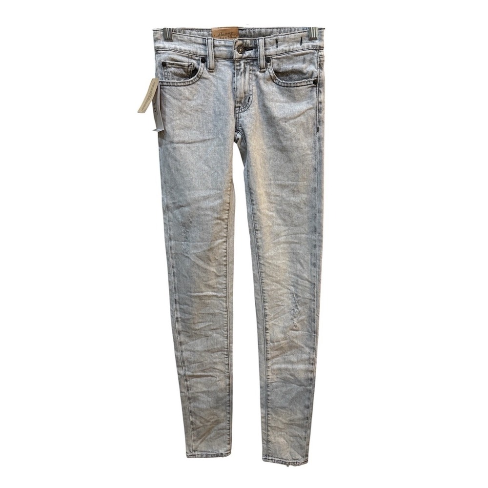 Ralph‎ Lauren Denim And Supply Gray Stone Wash Skinny Jeans Size 24 By 34
